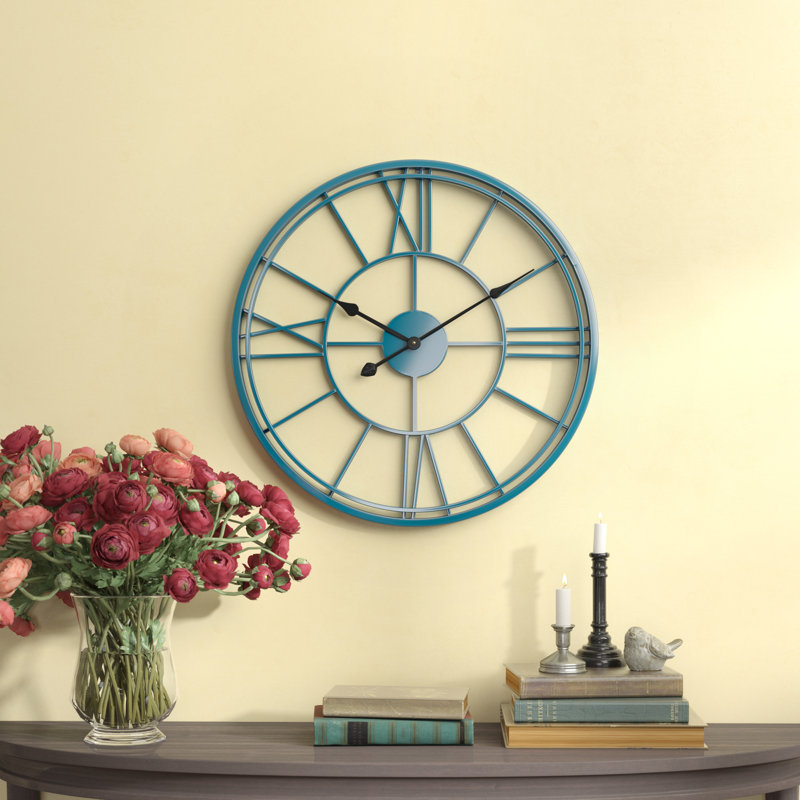 Red Barrel Studio® Oversized 23.5" Wall Clock & Reviews Wayfair